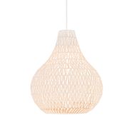 Skandinavisk-pendellampa-vit-45-cm---Lina-Drop
