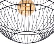 Mūsdienu-piekaramā-lampa-melna-38-cm---Sphaera