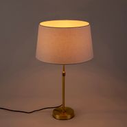 Galda-lampa-zelta/vara-krāsā-ar-baltu-lina-abažūru-35-cm---Parte