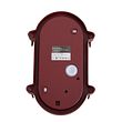 Lampada-da-parete-per-esterni-rosso-scuro-IP44---Noutica