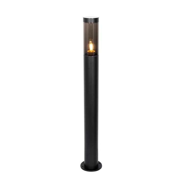 Moderna crna stubna lampa za spoljnu upotrebu 80 cm IP44 - Rox