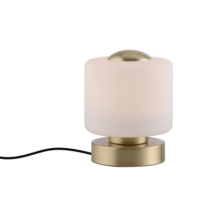 Bordslampa mässing inkl LED 3-stegs dimbar med touch - Mirko