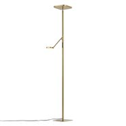 Lampada-da-terra-moderna-in-ottone-con-LED-dimmerabile---Divana