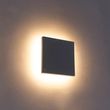 Dizajnerska-zidna-lampa-siva-aluminijumska-15-cm-uključujući-LED-9W---Skyf