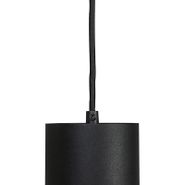 Lámpara-colgante-de-diseño-negra---Tubo