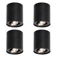 Set-de-4-spoturi-moderne-negre-reglabile-AR70---Rondoo-Up