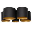 Candeeiro-de-teto-preto-com-interior-dourado-5-luzes---Multidrum