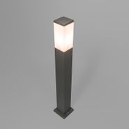 Utendørslampe-antrasitt-80-cm-IP44---Malios-med-jordspyd-og-kabelgjennomføring
