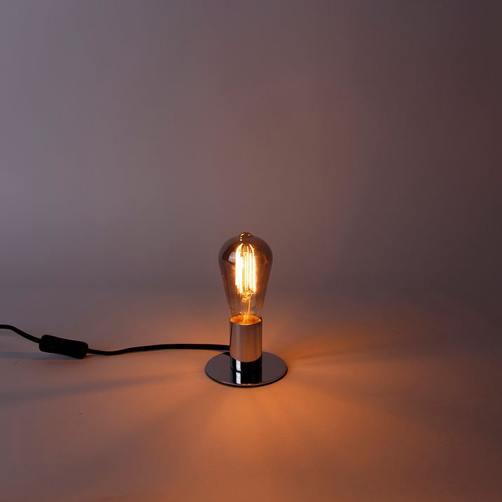 Set van 2 smart E27 LED lampen ST64 smoke 7W 400 lm 1800K