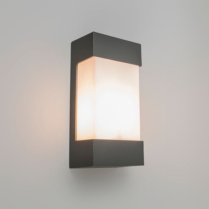 Nástenná lampa antracit IP54 - Tide