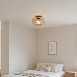 Plafonnier oriental en bambou - Amira