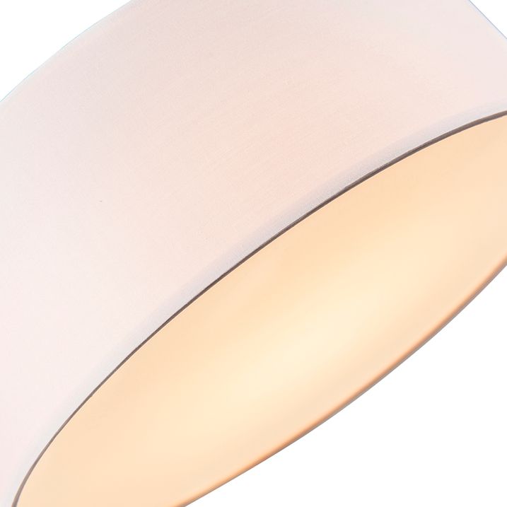 Plafonska lampa roza 40 cm uklj. LED - bubanj LED
