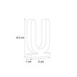Lettre-U-en-plastique-pour-applique-murale-Letterbox