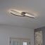Designerska-lampa-sufitowa-matowa-czarna-65-cm-3-stopniowa-ściemnialna-2-punktowa---Pepe