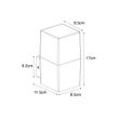 Lampada-da-parete-per-esterni-intelligente-marrone-ruggine-IP44-con-WiFi-P45---Denmark
