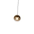 Smart-Pendelleuchte-schwarz-mit-goldfarbenem-Glas-20-cm-inkl.-Wifi-A60---Pallon
