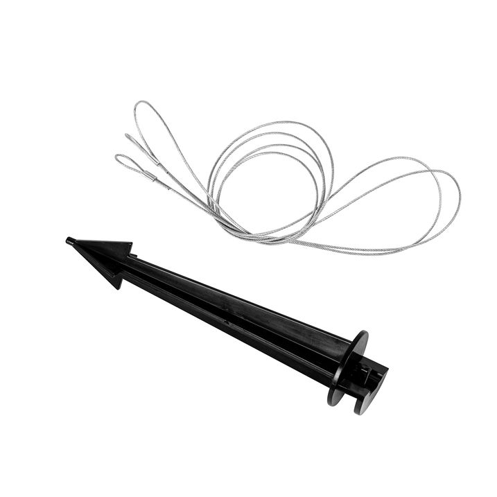 Moderna spoljna lampa bijela 77 cm IP65 - Nura
