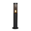 Moderné-vonkajšie-stĺpové-svietidlo-čierne-45-cm-IP44---Rox