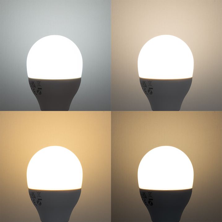 Ampoule LED E14 intelligente à intensité variable G45 opale 4,9W 470 lm 2700-6500K
