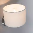 Модерна-стоманена-стенна-лампа-с-бял-абажур---VT