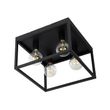 Plafoniera-industriale-nera-40-cm-4-luci---Cage