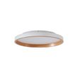 Plafonieră-de-design-albă-cu-lemn-60cm-incl.-LED-comutator-cu-3-căi---Ingo
