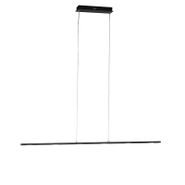 Lampada-a-sospensione-di-design-nera-con-LED-e-dimmer-touch---Platina