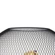 Moderní-stojací-lampa-černá---Mesh-Ball