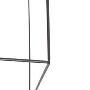 Minimalist-Ceiling-Light-Black-with-Gold-2-Light---Kodi