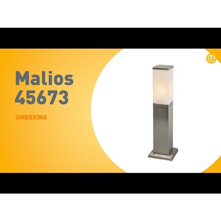 Moderni ulkovalaisin 45 cm teräs - Malios