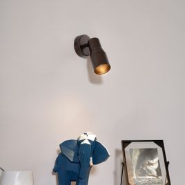 Spot encastré moderne bronze foncé GU10 Ø 50 mm - Stanley
