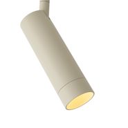 Moderni-kohdevalaisin-beige-valkoisella-sovittimella-1-vaiheiselle-kiskojärjestelmälle-GU10-35mm---Iconic-Jeana-Luxe