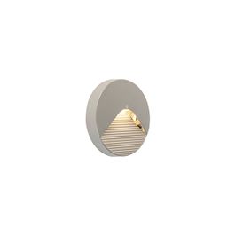Moderná vonkajšia nástenná lampa okrúhla vrátane LED - Pod