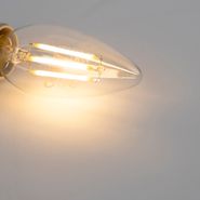 Set-od-5-E14-LED-lampi-za-svijeće-B35-clear-3W-250-lm-2700K