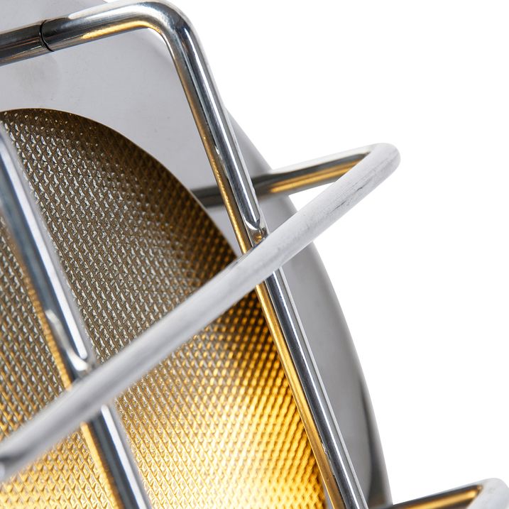 Průmyslová stolní lampa ocel s dřevem nastavitelná - Shiny
