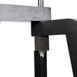 Lampa-podłogowa-trójnóg-czarna-z-niebieskim-kloszem-i-złotem-50-cm---Puros