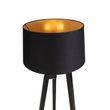 Trojnohá-stojaca-lampa-s-tienidlom-z-bavlny-čierna-so-zlatom-50-cm---Puros