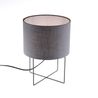 Lampe de table moderne grise - Hina