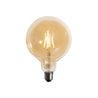 Ampoule LED E27 à intensité variable 3 niveaux or G125 4W 450lm 2700K