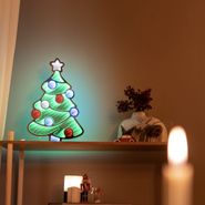 Lámpara-de-mesa-navideña-Árbol-de-Navidad-con-LED-y-temporizador---Infinidade