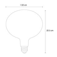 E27-Dimmbare-LED-Glühbirnen-G220-Braun-4,9W-130-lm-1800K