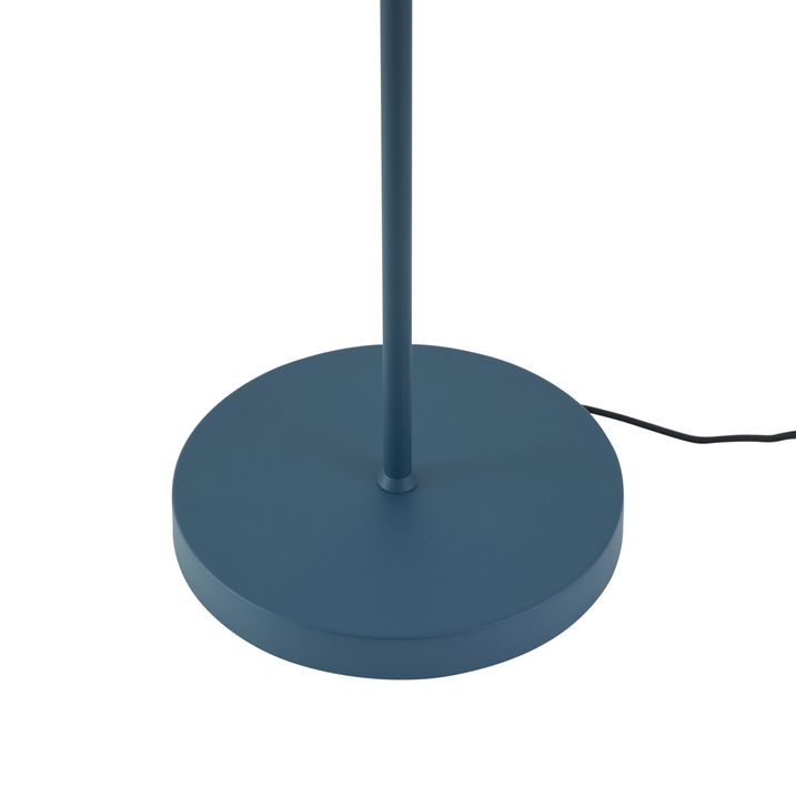 Lámpara de pie moderna azul 2 luces - Stijn