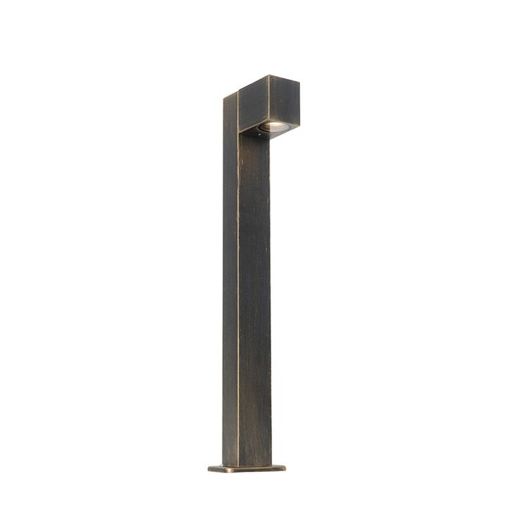 Industrial Outdoor Standing Lamp Antique Gold 65 cm IP44 - Baleno