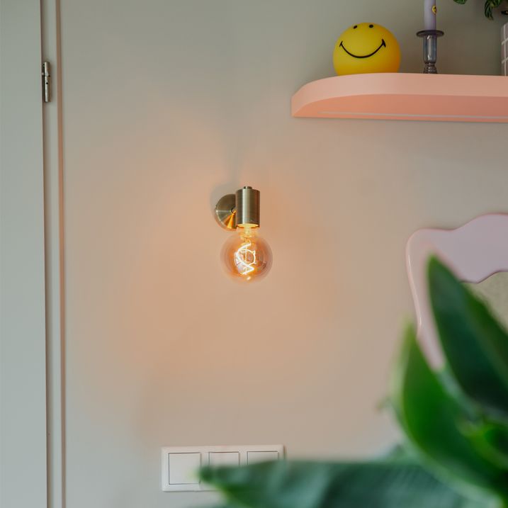 Industrial Wall Lamp Bronze 13cm - Facil