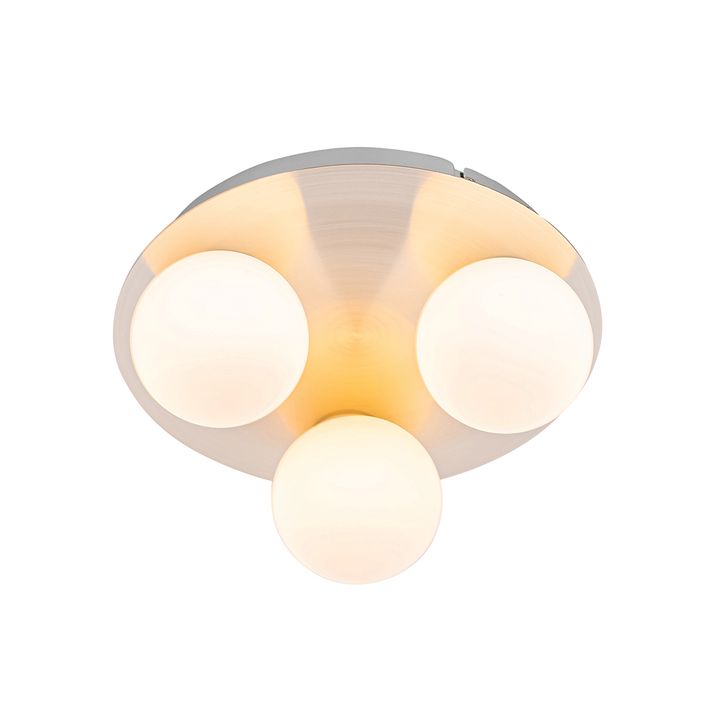 Moderna plafonska lampa za kupatilo od čelika 3-svetla - Cederic