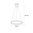 Lampa-wisząca-brązowa-60-cm-w-tym-LED-3-stopniowy-ściemniacz---Girello