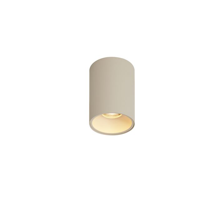 Moderne inbouwspot beige GU10 50mm rond - Deep