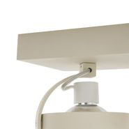 Modern-Ceiling-Spotlight-Beige-G9-Round-Swivel-and-Tilt-2-Light---Go