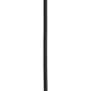 Moderna-viseća-svjetiljka-crna-100-cm-5-svjetla-s-dimnim-staklom---Atena