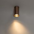 Set-van-4-moderne-donkerbronskleurige-spots-5,5-cm---Tuba